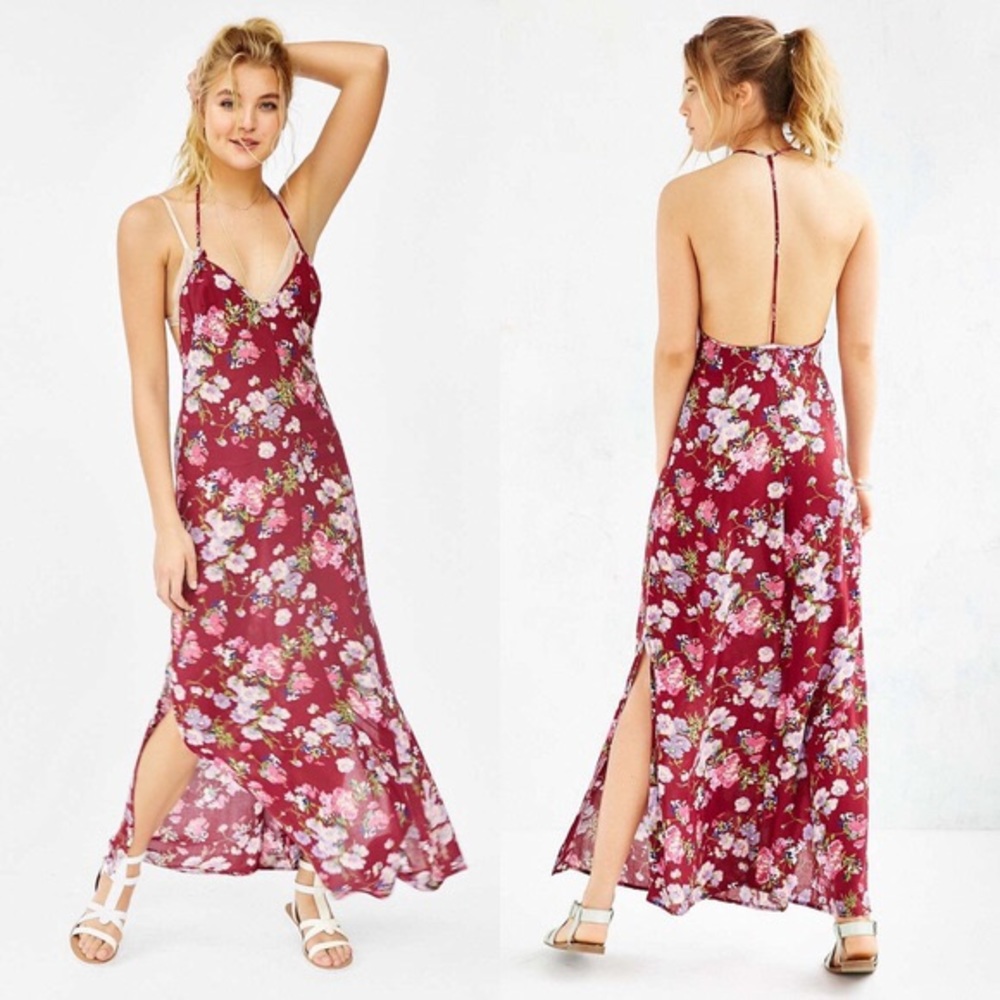 Band of Gypsies Floral Maxi Dress